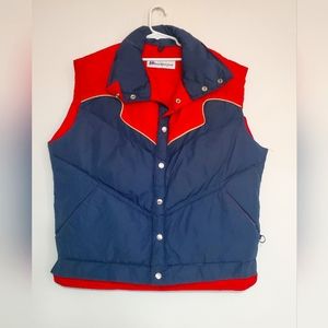 Vintage men's Obermeyer ski vest size XL